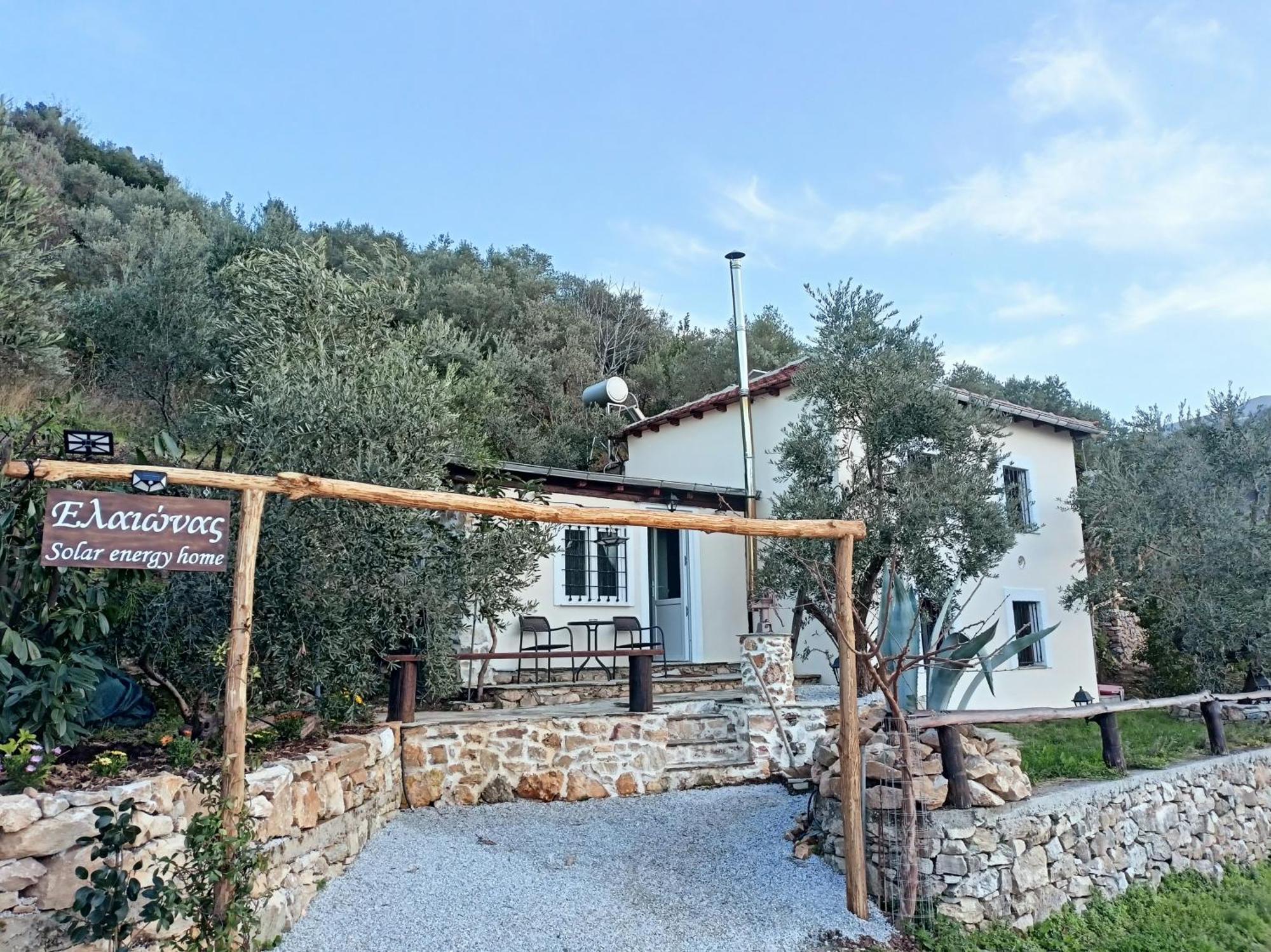 Ελαιώνας - Solar Energy House Villa โคเรฟตอน ภายนอก รูปภาพ